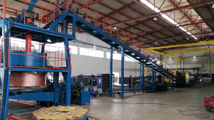 Copper CCR Continuous Casting Rolling line