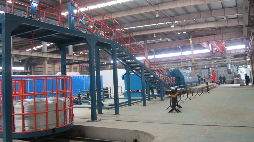 Aluminum CCR Continuous Casting Rolling line