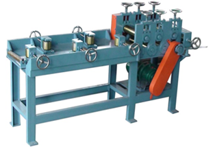 straightening and feeding machine