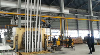 Aluminum Billet Casting line